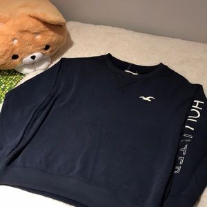Hollister Navy Blue Sweater